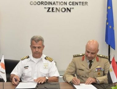 Πρόγραμμα εφαρμογής στρατιωτικής συνεργασίας υπέγραψαν Κύπρος και Αίγυπτος